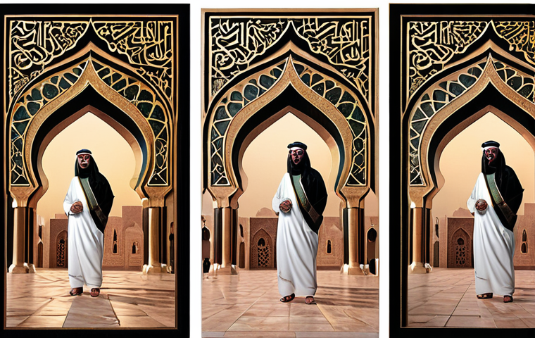 Here are three image prompts based on the provided text, designed for an Arabic-speaking audience: